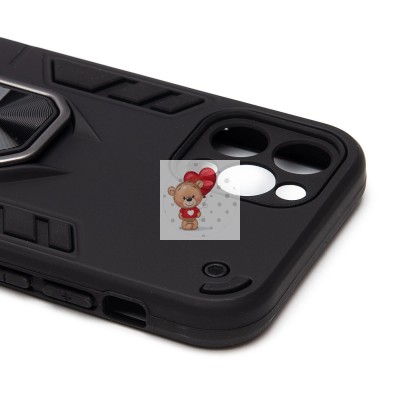 Чехол-накладка противоударный для Apple iPhone 12 Pro (черный) SGP001