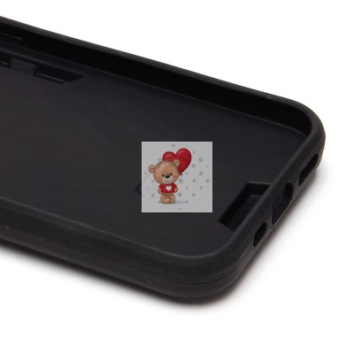 Чехол-накладка противоударный для Apple iPhone 12 Pro (черный) SGP001