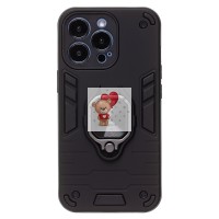 Чехол-накладка противоударный для Apple iPhone 13 Pro (черный) SGP001