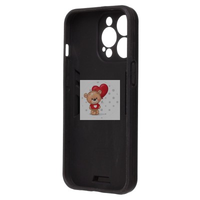 Чехол-накладка противоударный для Apple iPhone 13 Pro (черный) SGP001