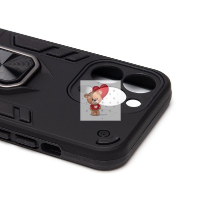 Чехол-накладка противоударный для Apple iPhone 13 Pro (черный) SGP001