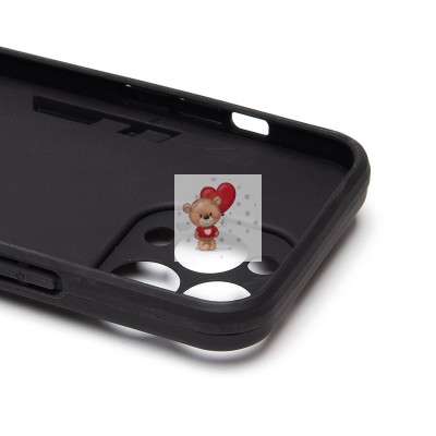 Чехол-накладка противоударный для Apple iPhone 13 Pro (черный) SGP001