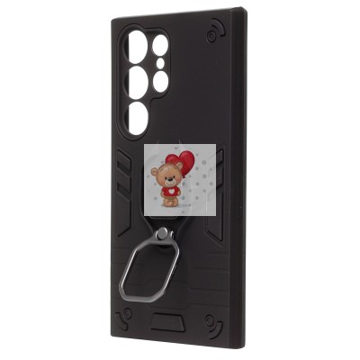 Чехол-накладка противоударный для Samsung S928B Galaxy S24 Ultra (черный) SGP001