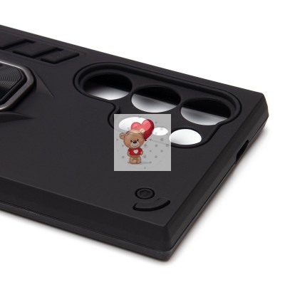 Чехол-накладка противоударный для Samsung S928B Galaxy S24 Ultra (черный) SGP001