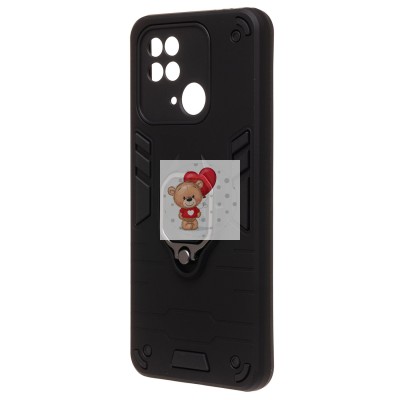 Чехол-накладка противоударный для Xiaomi mi 10C (черный) SGP001