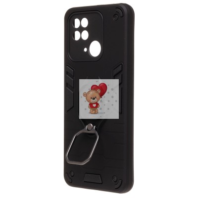 Чехол-накладка противоударный для Xiaomi mi 10C (черный) SGP001