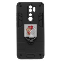 Чехол-накладка противоударный для Xiaomi mi Note 8 Pro (черный) SGP001