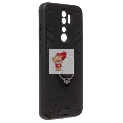 Чехол-накладка противоударный для Xiaomi mi Note 8 Pro (черный) SGP001