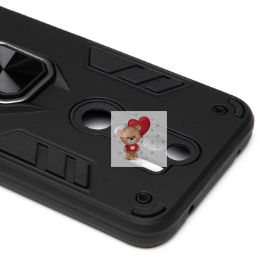 Чехол-накладка противоударный для Xiaomi mi Note 8 Pro (черный) SGP001