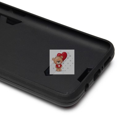 Чехол-накладка противоударный для Xiaomi mi Note 8 Pro (черный) SGP001