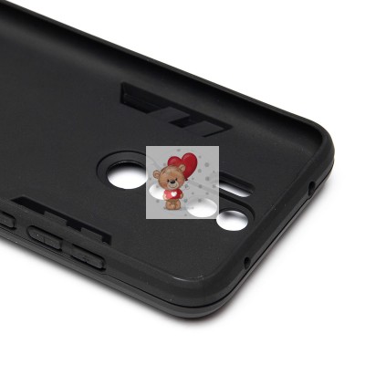 Чехол-накладка противоударный для Xiaomi mi Note 8 Pro (черный) SGP001