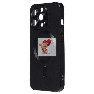 Чехол-накладка для Apple iPhone 13 Pro (черный) SM020 Matte SafeMag