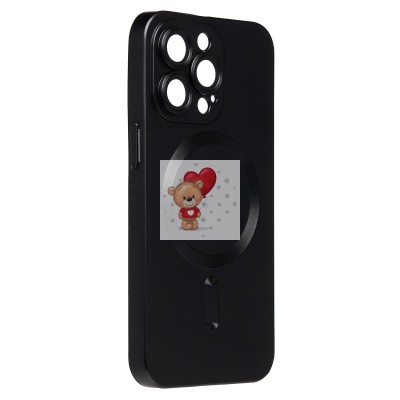 Чехол-накладка для Apple iPhone 13 Pro (черный) SM020 Matte SafeMag