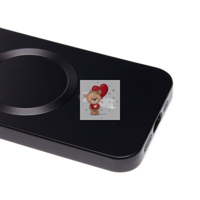 Чехол-накладка для Apple iPhone 13 Pro (черный) SM020 Matte SafeMag
