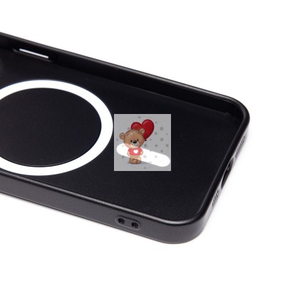 Чехол-накладка для Apple iPhone 13 Pro (черный) SM020 Matte SafeMag