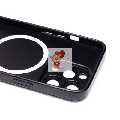Чехол-накладка для Apple iPhone 13 Pro (черный) SM020 Matte SafeMag