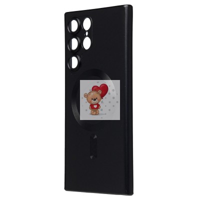 Чехол-накладка для Samsung S908B Galaxy S22 Ultra (черный) SM020 Matte SafeMag