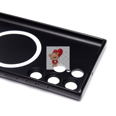 Чехол-накладка для Samsung S908B Galaxy S22 Ultra (черный) SM020 Matte SafeMag