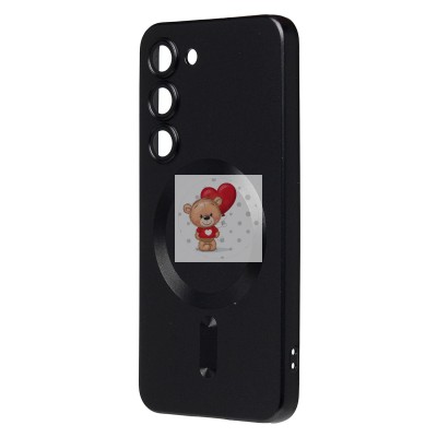 Чехол-накладка для Samsung S911B Galaxy S23 (черный) SM020 Matte SafeMag