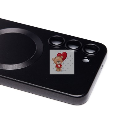 Чехол-накладка для Samsung S911B Galaxy S23 (черный) SM020 Matte SafeMag