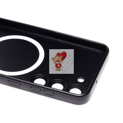 Чехол-накладка для Samsung S911B Galaxy S23 (черный) SM020 Matte SafeMag