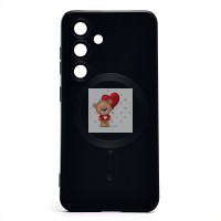 Чехол-накладка для Samsung S921B Galaxy S24 (черный) SM020 Matte SafeMag