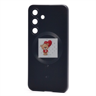 Чехол-накладка для Samsung S921B Galaxy S24 (черный) SM020 Matte SafeMag