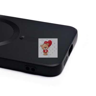 Чехол-накладка для Samsung S921B Galaxy S24 (черный) SM020 Matte SafeMag