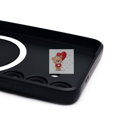 Чехол-накладка для Samsung S921B Galaxy S24 (черный) SM020 Matte SafeMag