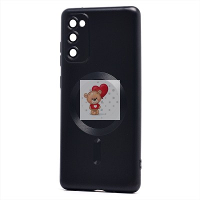 Чехол-накладка для Samsung G780 Galaxy S20FE (черный) SM020 Matte SafeMag