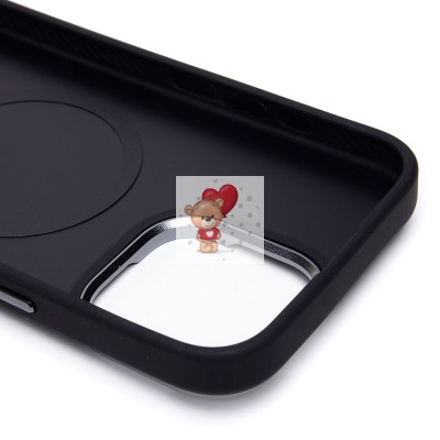 Чехол-накладка для Apple iPhone 16 Pro Max (галактический черный) SM023 SafeMag