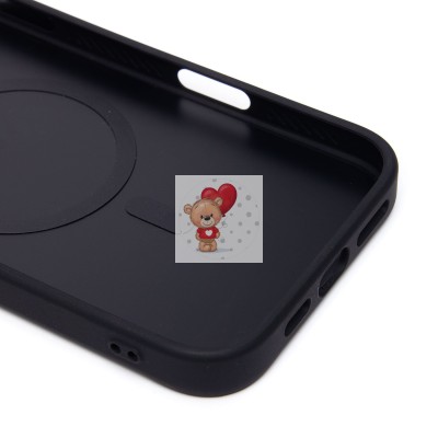 Чехол-накладка для Apple iPhone 16 Pro Max (галактический черный) SM023 SafeMag