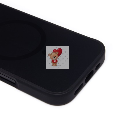 Чехол-накладка для Apple iPhone 16 Pro (галактический черный) SM023 SafeMag Чехол-накладка для Apple iPhone 16 Pro (галактический черный) SM023 SafeMag