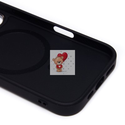 Чехол-накладка для Apple iPhone 16 Pro (галактический черный) SM023 SafeMag Чехол-накладка для Apple iPhone 16 Pro (галактический черный) SM023 SafeMag