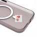 Чехол-накладка для Apple iPhone 15 (черный/матово-прозрачный) SM038 SafeMag Чехол-накладка для Apple iPhone 15 (черный/матово-прозрачный) SM038 SafeMag