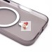 Чехол-накладка для Apple iPhone 16 Pro (черный/матово-прозрачный) SM038 SafeMag