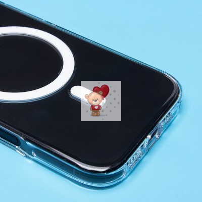 Чехол-накладка для Apple iPhone 16 Pro (прозрачный) SM039 SafeMag