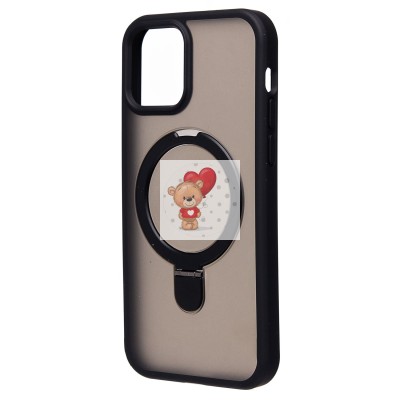 Чехол-накладка для iPhone 12 Pro (черный) - SM088 SafeMag