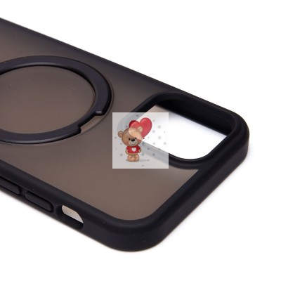 Чехол-накладка для iPhone 12 Pro (черный) - SM088 SafeMag