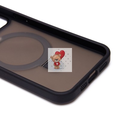 Чехол-накладка для iPhone 12 Pro (черный) - SM088 SafeMag