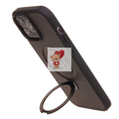 Чехол-накладка для Apple iPhone 13 Pro Max (черный) - SM088 SafeMag