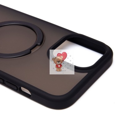 Чехол-накладка для Apple iPhone 13 Pro Max (черный) - SM088 SafeMag