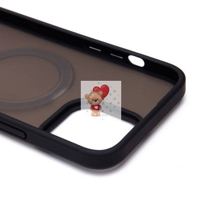Чехол-накладка для Apple iPhone 13 Pro Max (черный) - SM088 SafeMag