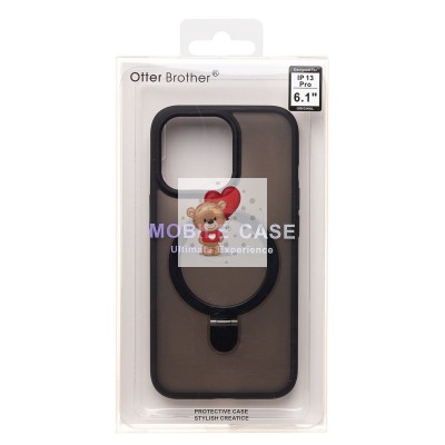 Чехол-накладка для Apple iPhone 13 Pro (черный) - SM088 SafeMag