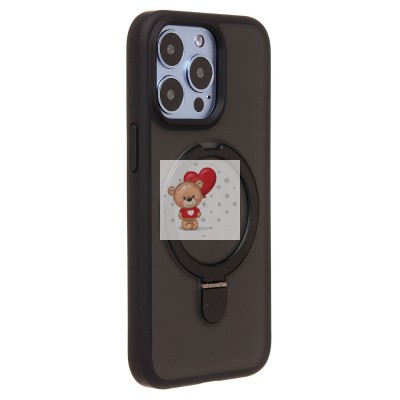 Чехол-накладка для Apple iPhone 13 Pro (черный) - SM088 SafeMag