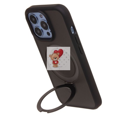 Чехол-накладка для Apple iPhone 13 Pro (черный) - SM088 SafeMag