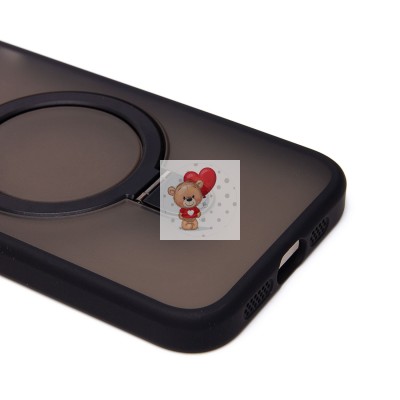 Чехол-накладка для Apple iPhone 13 Pro (черный) - SM088 SafeMag