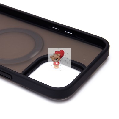 Чехол-накладка для Apple iPhone 15 Pro Max (черный) - SM088 SafeMag