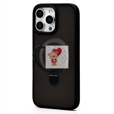 Чехол-накладка для Apple iPhone 16 Pro Max (черный) - SM088 SafeMag