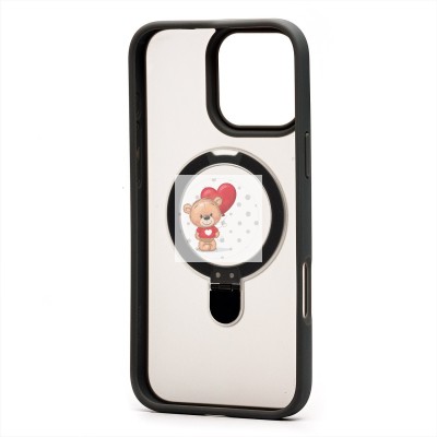 Чехол-накладка для Apple iPhone 16 Pro Max (серый) - SM088 SafeMag